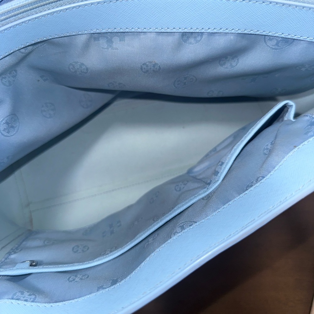 Tory Burch Blue Tote Bag - Picture 5 of 7